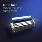 Gillette Mach 3 Charcoal Manual Shaving Razer For Men - Image 7