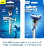 Gillette Mach 3 Turbo Manual Shaving Razer For Men - Image 2