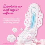 Whisper Ultra Skin Love Soft 100% Leak Protection Sanitary Pads XL 30 Pads - Image 3