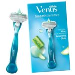Gillette Venus Smooth Sensitive Aloe Hair Removal Razor For Women
