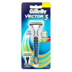 Gillette Victor 3 Self Adjusting Blades Shaving Razer For Men