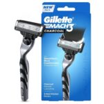 Gillette Mach 3 Charcoal Manual Shaving Razer For Men