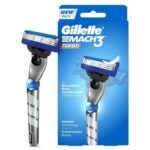 Gillette Mach 3 Turbo Manual Shaving Razer For Men