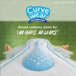 Whisper Ultra No Gap No Leaks Curve Wear Sanitary Pads XL+ 50 Pads - Image 3