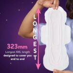 Sofy Bodyfit Night Deep Absorption Sanitary Pads XXL 6 Pads - Image 2