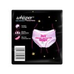 Whisper Super Absorbent Period Panty Sanitary Pads M-L 6 Panties - Image 9