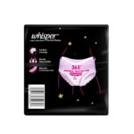 Whisper Super Absorbent Period Panty Sanitary Pads L-XL 6 Panties - Image 9