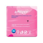 Whisper Ultra Skin Love Soft 100% Leak Protection Sanitary Pads XL+ 15 Pads - Image 6