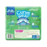 Whisper Ultra No Gap No Leaks Curve Wear Sanitary Pads XL+ 50 Pads - Image 7