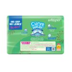 Whisper Ultra No Gap No Leaks Curve Wear Sanitary Pads XL+ 30 Pads - Image 7