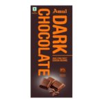 Amul Dark Chocolate Cocoa Beans 55% Rich Cocoa 150g
