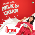 Arun Blackcurrant Ice Cream Tub 125ml - Image 3