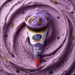 Dairy Day Blackcurrent Cone Ice Cream 120ml - Image 2