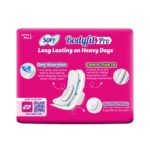 Sofy Bodyfit Pro Long Lasting On Heavy Days Sanitary Pads XL 6 Pads - Image 9
