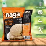 Naga Whole Wheat Chakki Atta Flour 500g - Image 3