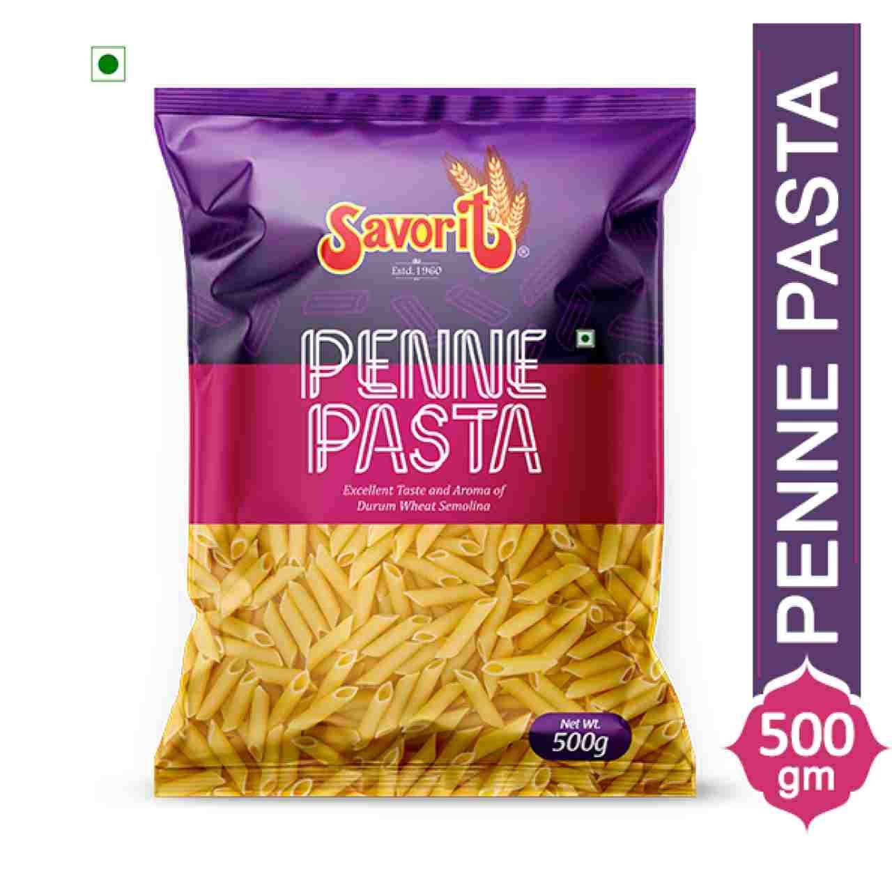2026/06/1000520588.jpg Savorit Penne Pasta 500gm - Image 1